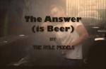 The answer is beer